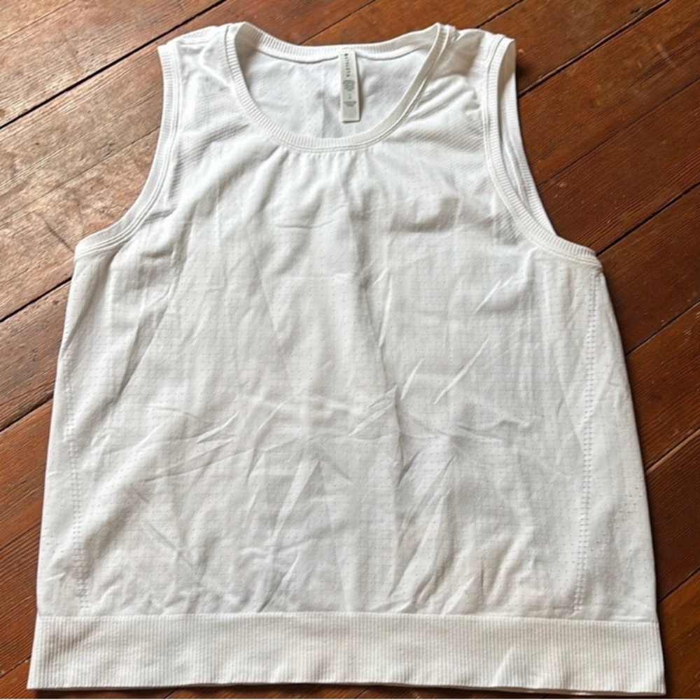 Classic White Sleeveless Top